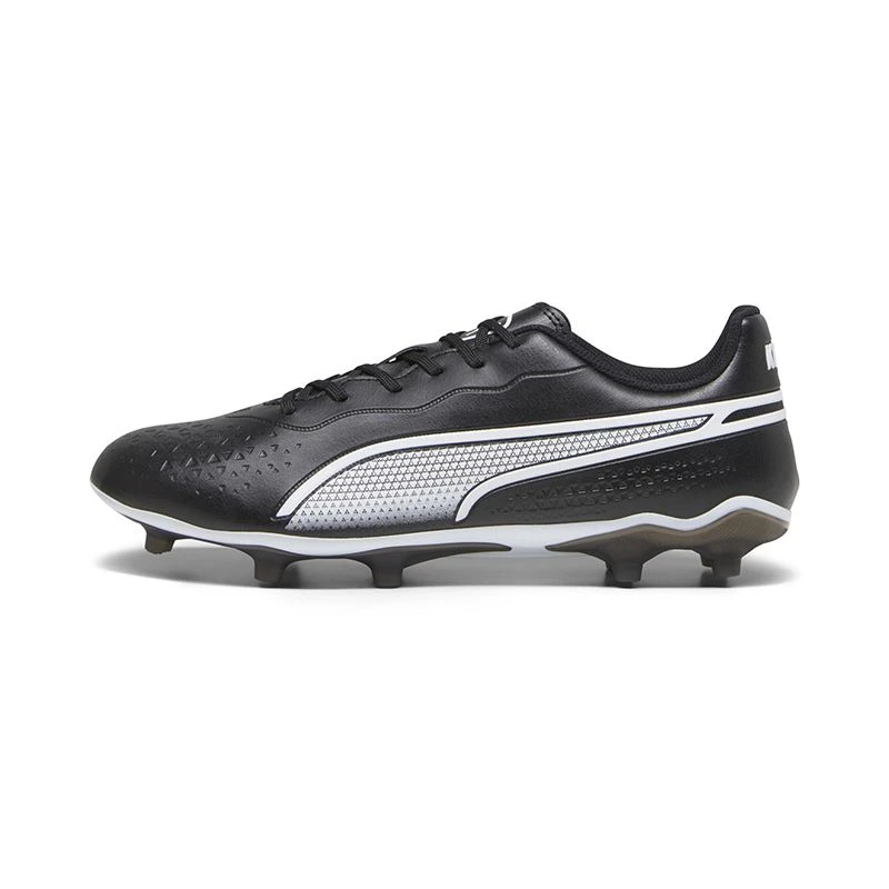 Puma King Match Play FG/AG Men's Football Boots Black / White 3 Puma King Match Play FG/AG Men's Football Boots Black / White