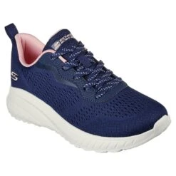 Skechers Women's Bobs Squad Chaos Cosmic Feel Runners Navy -Outdoor Clothing Store 117227 nvy large 1