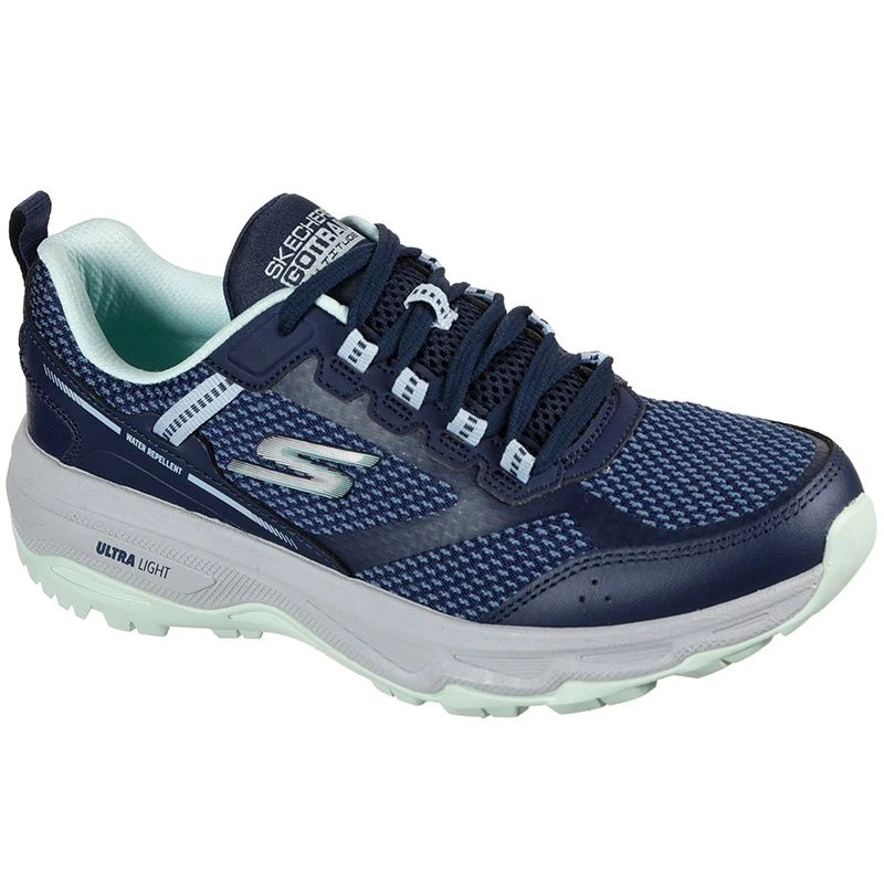 Skechers Women's GOrun Trail Altitude Shoes Navy / Turquoise 3 Skechers Women's GOrun Trail Altitude Shoes Navy / Turquoise