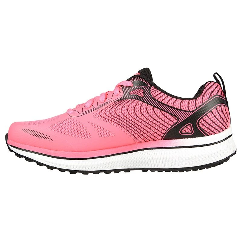 Skechers Women's Go Run Consistent - Fleet Rush Runners Hot Pink / Black 4 Skechers Women's Go Run Consistent - Fleet Rush Runners Hot Pink / Black - Image 2