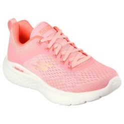 Skechers Women's Go Run Lite Trainers Pink / Coral -Outdoor Clothing Store 129423 pkcl large