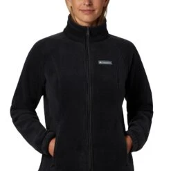 Columbia Women's Benton Springs™ Full Zip Fleece Jacket Black -Outdoor Clothing Store 1372111 010 a1 presethigh res jpeg 300 dpi