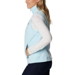 Columbia Women's Benton Springs™ Fleece Gilet Spring Blue -Outdoor Clothing Store 1372121 490 a1 presethigh res jpeg 300 dpi