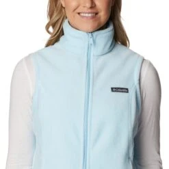 Columbia Women's Benton Springs™ Fleece Gilet Spring Blue -Outdoor Clothing Store 1372121 490 a2 presethigh res jpeg 300 dpi
