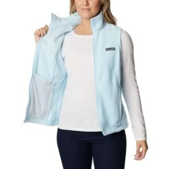 Columbia Women's Benton Springs™ Fleece Gilet Spring Blue -Outdoor Clothing Store 1372121 490 a3 presethigh res jpeg 300 dpi