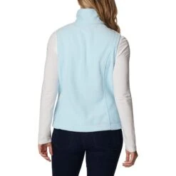 Columbia Women's Benton Springs™ Fleece Gilet Spring Blue -Outdoor Clothing Store 1372121 490 b presethigh res jpeg 300 dpi