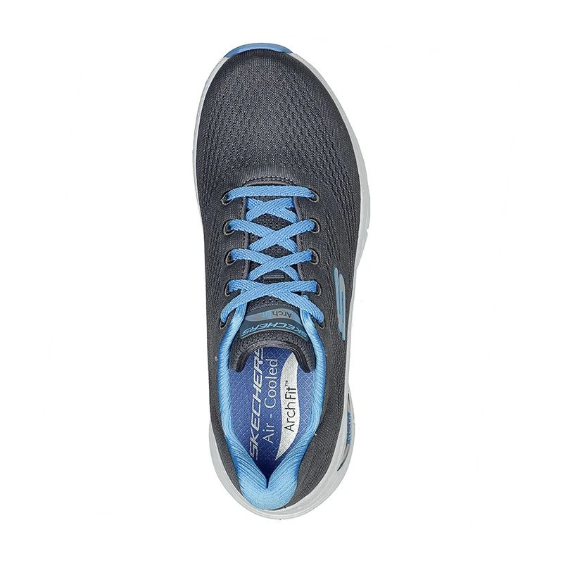Skechers Women's Arch Fit Big Appeals Charcoal / Blue 6 Skechers Women's Arch Fit Big Appeals Charcoal / Blue - Image 4