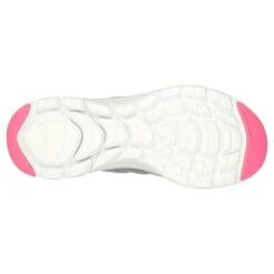 Skechers Women's Flex Appeal 4.0 - Elegant Ways Runners Grey / Multi Trim -Outdoor Clothing Store 149580 gmlt c large