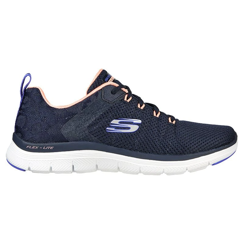 Skechers Women's Flex Appeal 4.0 - Elegant Ways Runners Navy / Multi Trim 3 Skechers Women's Flex Appeal 4.0 - Elegant Ways Runners Navy / Multi Trim