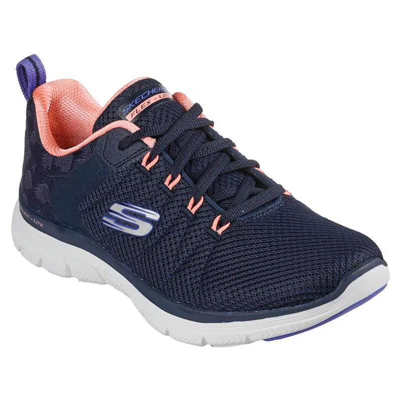 Skechers Women's Flex Appeal 4.0 - Elegant Ways Runners Navy / Multi Trim 5 Skechers Women's Flex Appeal 4.0 - Elegant Ways Runners Navy / Multi Trim - Image 3