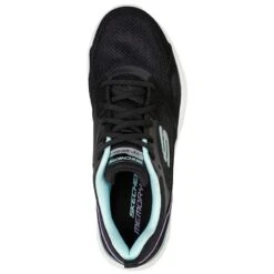 Skechers Women's Skech-Air Dynamic Carefree Way Trainers Black / Mint 10 Skechers Women's Skech-Air Dynamic Carefree Way Trainers Black / Mint -Outdoor Clothing Store 149663 bkmn b large