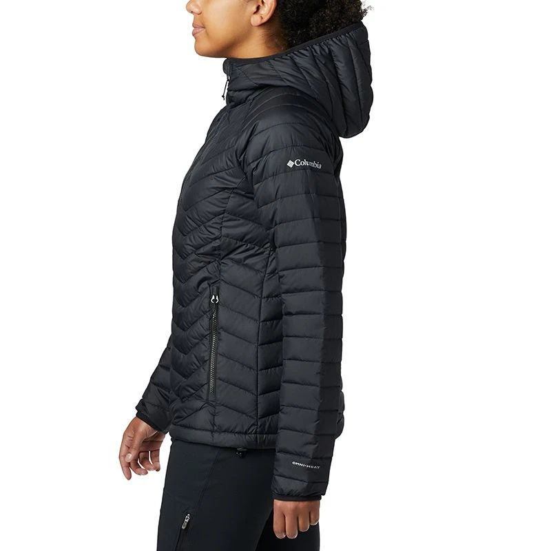 Columbia Women's Powder Lite™ Hooded Jacket Black 6 Columbia Women's Powder Lite™ Hooded Jacket Black - Image 4