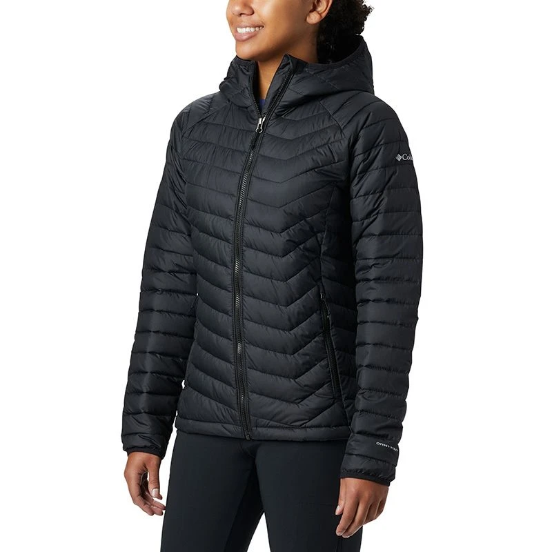 Columbia Women's Powder Lite™ Hooded Jacket Black 3 Columbia Women's Powder Lite™ Hooded Jacket Black