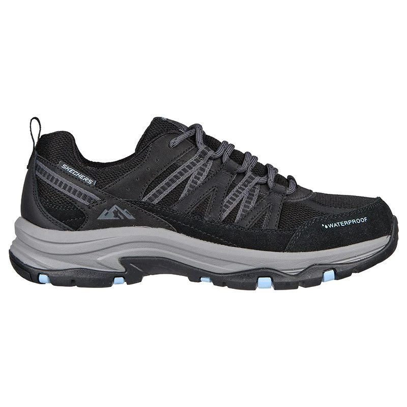 Skechers Women's Relaxed Fit: Trego - Lookout Point Black / Blue 3 Skechers Women's Relaxed Fit: Trego - Lookout Point Black / Blue