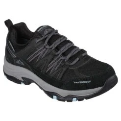 Skechers Women's Relaxed Fit: Trego - Lookout Point Black / Blue 9 Skechers Women's Relaxed Fit: Trego - Lookout Point Black / Blue -Outdoor Clothing Store 180003 bkbl large