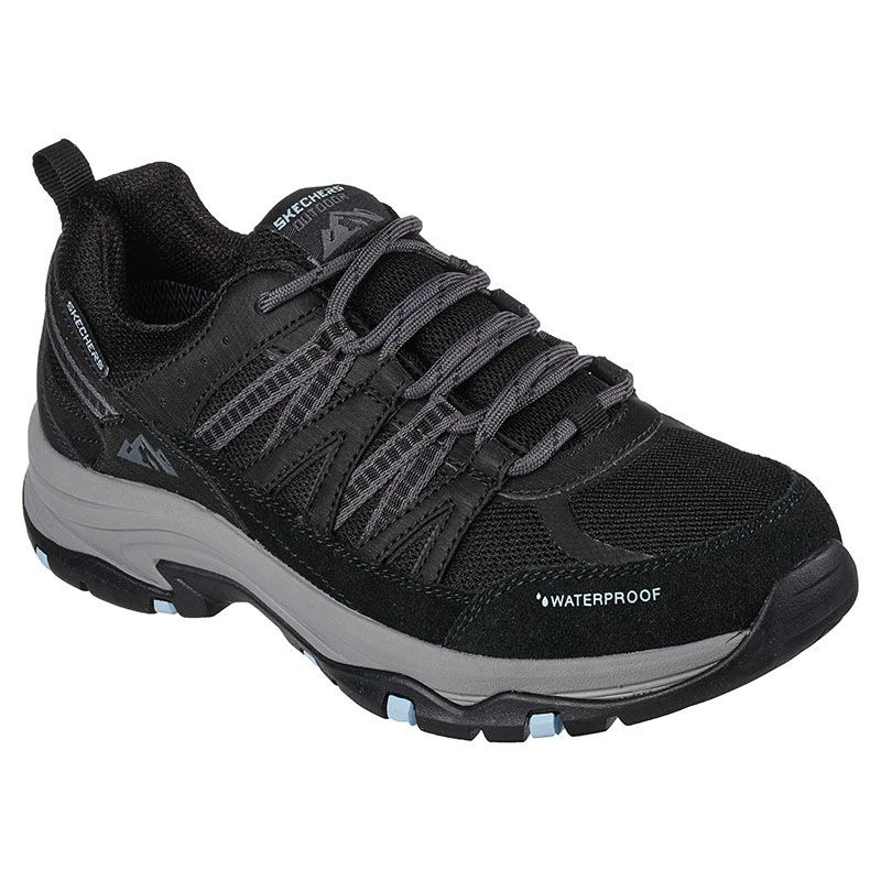 Skechers Women's Relaxed Fit: Trego - Lookout Point Black / Blue 5 Skechers Women's Relaxed Fit: Trego - Lookout Point Black / Blue - Image 3