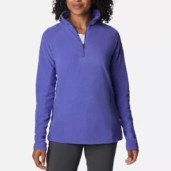 Columbia Women's Glacial™ IV Half Zip Fleece Purple Lotus -Outdoor Clothing Store 1802201546 1
