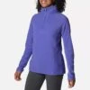 Columbia Women's Glacial™ IV Half Zip Fleece Purple Lotus -Outdoor Clothing Store 1802201546 5