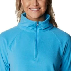 Columbia Women's Glacial™ IV Half Zip Fleece Blue Chill 8 Columbia Women's Glacial™ IV Half Zip Fleece Blue Chill -Outdoor Clothing Store 1802201 422 a2 presethigh res jpeg 300 dpi