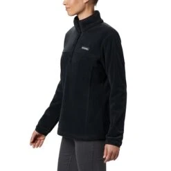 Columbia Women's Benton Springs™ Half Snap Pullover Black -Outdoor Clothing Store 1860991 010 a1