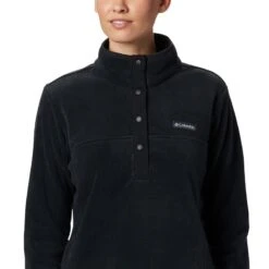 Columbia Women's Benton Springs™ Half Snap Pullover Black -Outdoor Clothing Store 1860991 010 a2