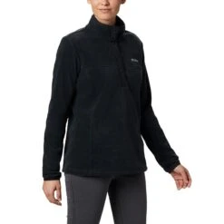 Columbia Women's Benton Springs™ Half Snap Pullover Black -Outdoor Clothing Store 1860991 010 a3
