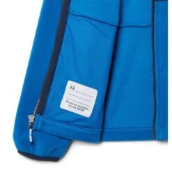 Columbia Kids' Fast Trek™ III Fleece Full Zip Bright Indigo / Collegiate Navy -Outdoor Clothing Store 1887852 432 a1 presethigh res jpeg 300 dpi