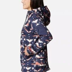 Columbia Women's Sweater Weather™ Hooded Pullover Nocturnal Rocky Mt Print -Outdoor Clothing Store 1958923 467 a1