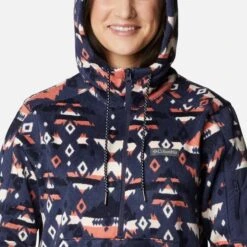 Columbia Women's Sweater Weather™ Hooded Pullover Nocturnal Rocky Mt Print -Outdoor Clothing Store 1958923 467 a2