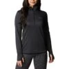 Columbia Women's Park View™ Half Zip Fleece Black -Outdoor Clothing Store 1959703010 1