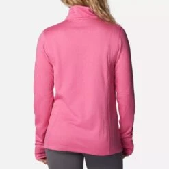 Columbia Women's Park View™ Half Zip Fleece Wild Geranium Heather -Outdoor Clothing Store 1959703656 2