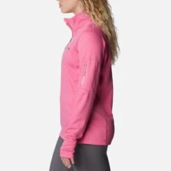 Columbia Women's Park View™ Half Zip Fleece Wild Geranium Heather -Outdoor Clothing Store 1959703656 3