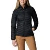 Columbia Women's Powder Pass™ Down Jacket Black -Outdoor Clothing Store 1989432 010 f 1