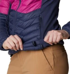 Columbia Women's Powder Pass™ Down Jacket Nocturnal / Wild Fuchsia -Outdoor Clothing Store 1989432 466 a4 1