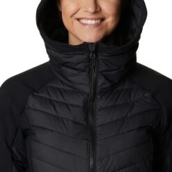 Columbia Women's Powder Lite™ Hybrid Hooded Jacket Black 12 Columbia Women's Powder Lite™ Hybrid Hooded Jacket Black -Outdoor Clothing Store 2007761 010 a2 presethigh res jpeg 300 dpi