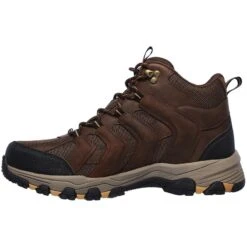 Skechers Men's Selmen Relodge Hiking Boots Chocolate / Dark Brown -Outdoor Clothing Store 204076 cdb d large