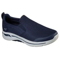 Skechers Men's GOwalk Arch Fit Shoes Navy / Gray -Outdoor Clothing Store 216121nvgy 3