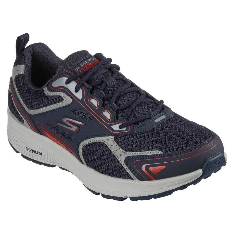 Skechers Men's Go Run Consistent Running Shoes Navy / Red 5 Skechers Men's Go Run Consistent Running Shoes Navy / Red - Image 3