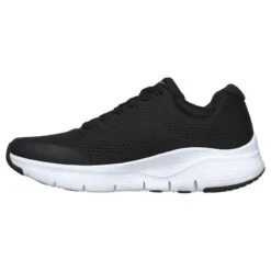 Skechers Men's Arch Fit Trainers Black / White -Outdoor Clothing Store 232040 bkw d large