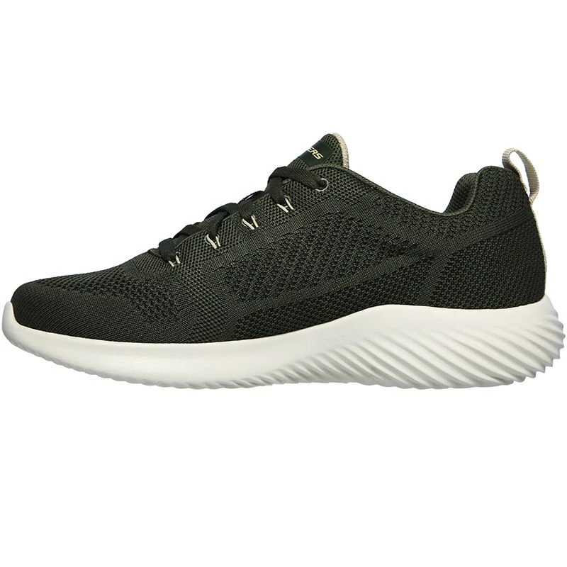 Skechers Men's Bounder Rinset Trainers Olive 4 Skechers Men's Bounder Rinset Trainers Olive - Image 2