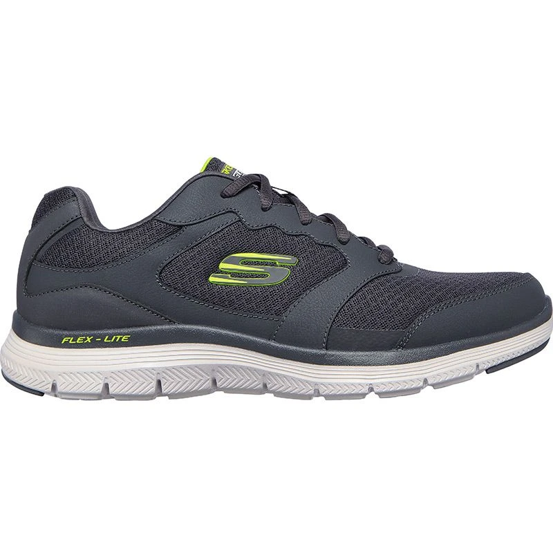 Skechers Men's Flex Advantage 4.0 Trainers Charcoal 3 Skechers Men's Flex Advantage 4.0 Trainers Charcoal