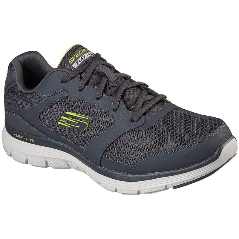 Skechers Men's Flex Advantage 4.0 Trainers Charcoal 5 Skechers Men's Flex Advantage 4.0 Trainers Charcoal - Image 3