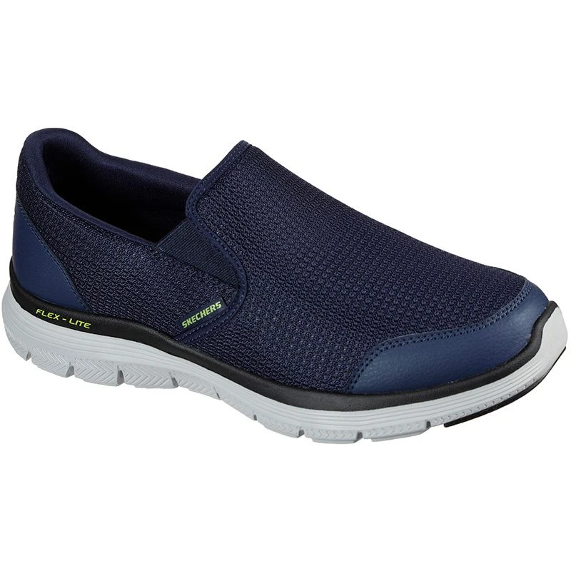 Skechers Men's Flex Advantage 4.0 Slip On Trainers Navy 3 Skechers Men's Flex Advantage 4.0 Slip On Trainers Navy