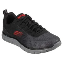 Skechers Men's Track - Ripkent Runners Black / Charcoal -Outdoor Clothing Store 232399 bkcc large