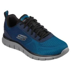 Skechers Men's Track - Ripkent Runners Navy / Black -Outdoor Clothing Store 232399 nvbl large