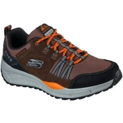 Skechers Men's Equalizer 4.0 Trail Shoes Brown / Black -Outdoor Clothing Store 237023 brbk large