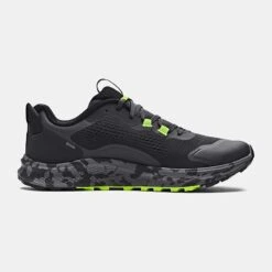 Under Armour Men's Charged Bandit TR 2 Running Shoes Jet Grey / Black / Lime Surge