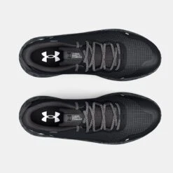 Under Armour Women's Charged Bandit Trail 2 Storm Running Shoes Black / Jet Grey -Outdoor Clothing Store 3024763 002 toe