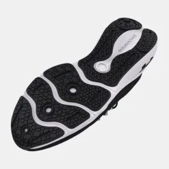 Under Armour Men's Charged Vantage 2 Running Shoes Black / Black / White -Outdoor Clothing Store 3024873 001 sole