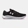 Under Armour Charged Pursuit 3 Youth Running Shoes Black / Jet Gray / White -Outdoor Clothing Store 3025011 001 default